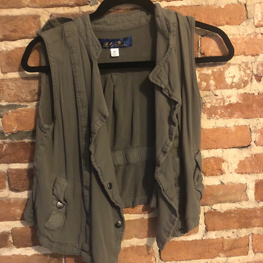 Blue rain Francescas utility vest